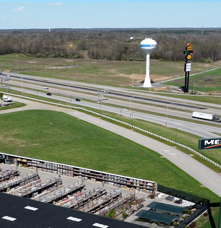 Commercial Real Estate For Sale on The Hill by Intersection between Interstate 57 and Route 13 in Marion, Illinois